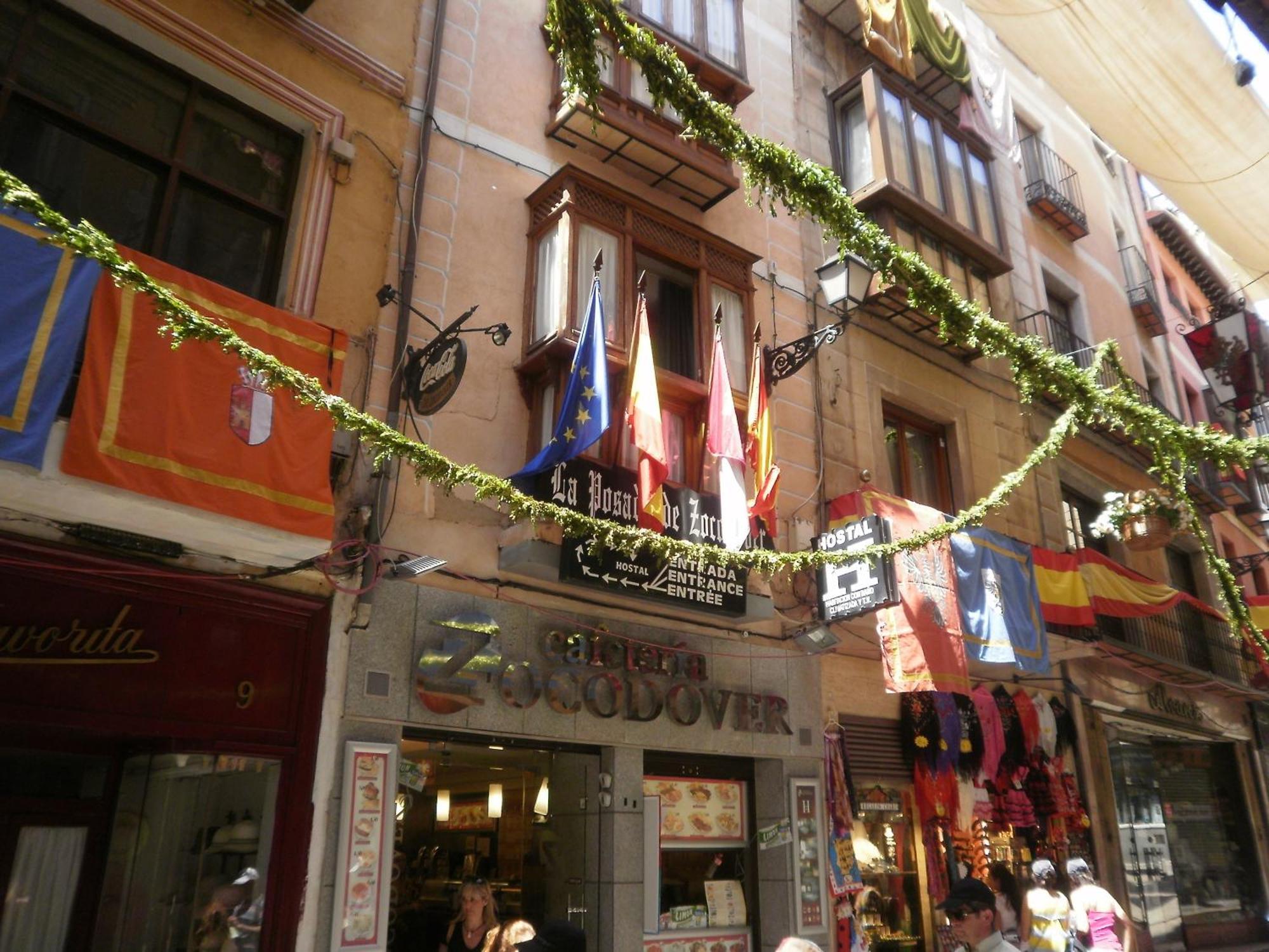 Hostal La Posada De Zocodover Toledo Kültér fotó